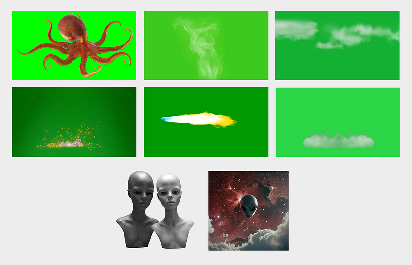 Animación Collage Guerra de los Mundos 1