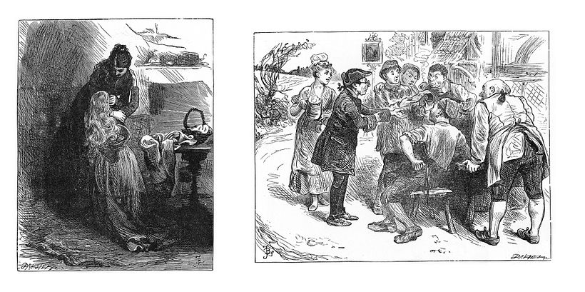 Ilustración de Charles Dickens