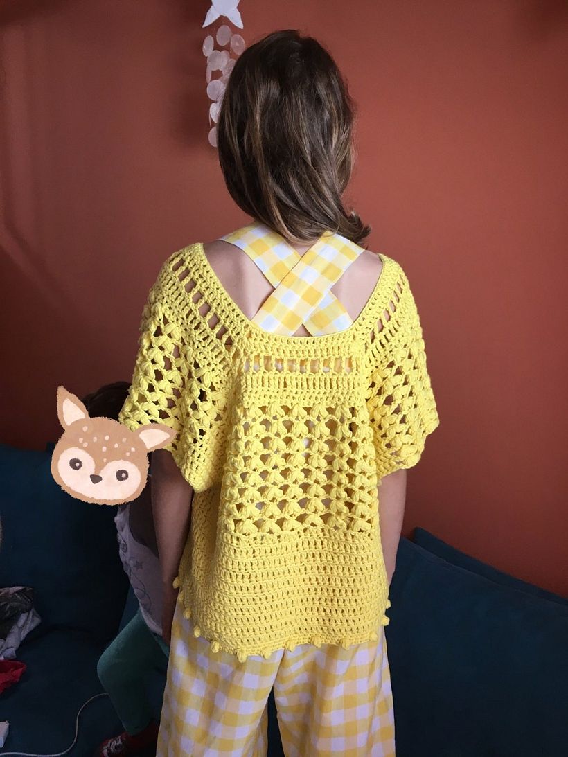 Yellow blouse  1