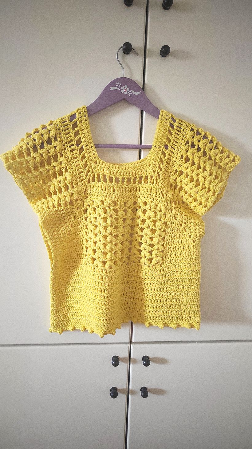Yellow blouse  2
