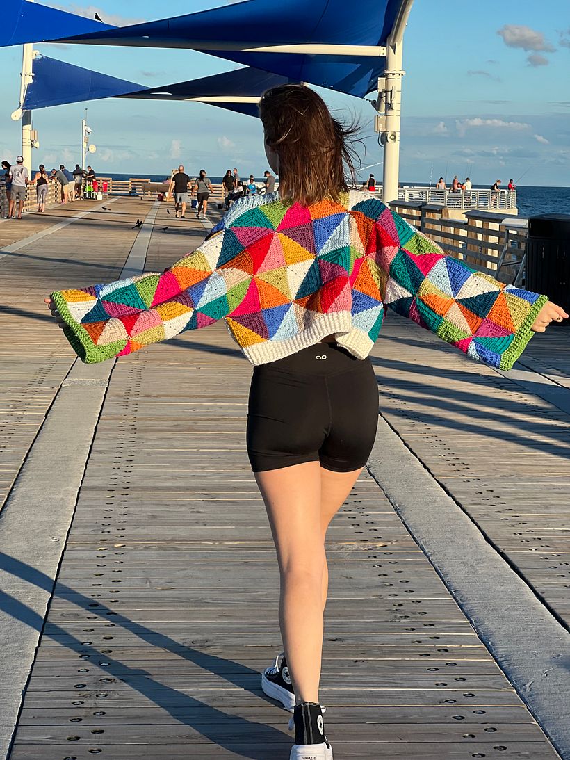 Geometry Kaleidoscope Jacket 1