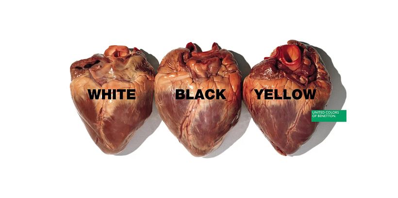 Benetton Ad by Oliviero Toscani