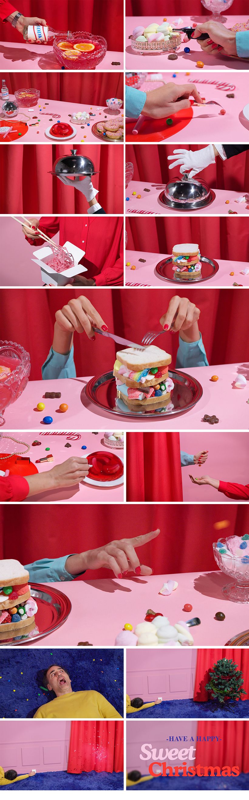 HAPPY SWEET CHRISTMAS  - PLAYFULL TAKE ON HOLIDAY EXCESS 1