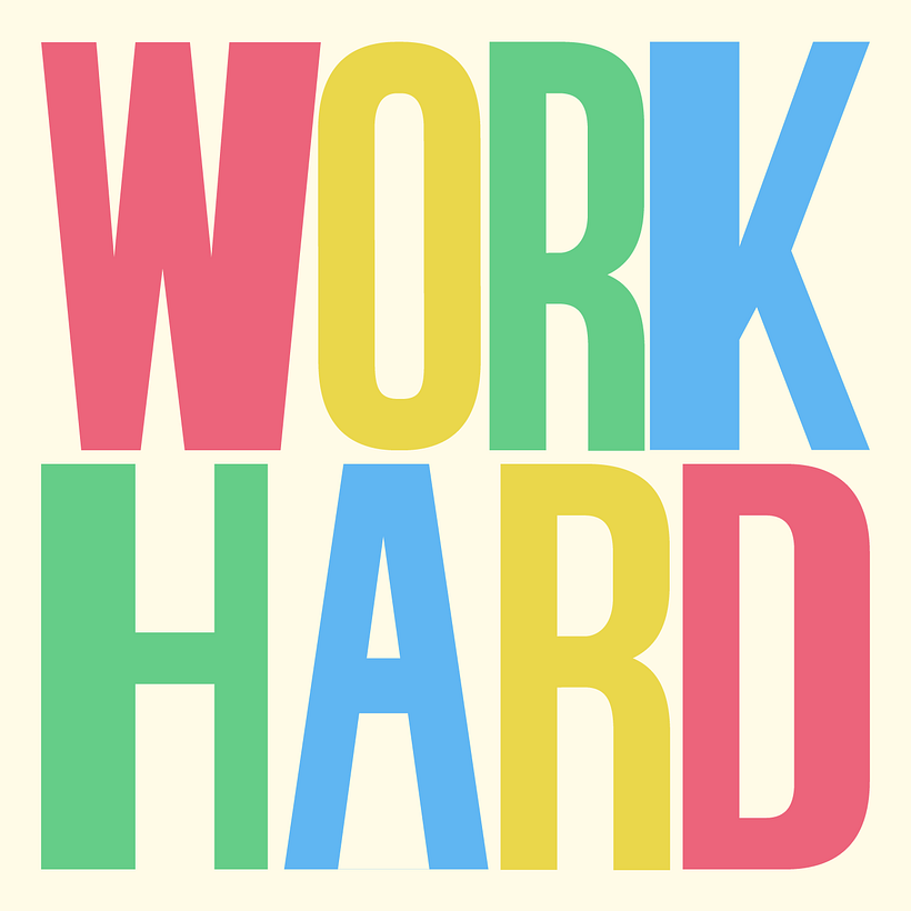 Positive kinetic typography 3