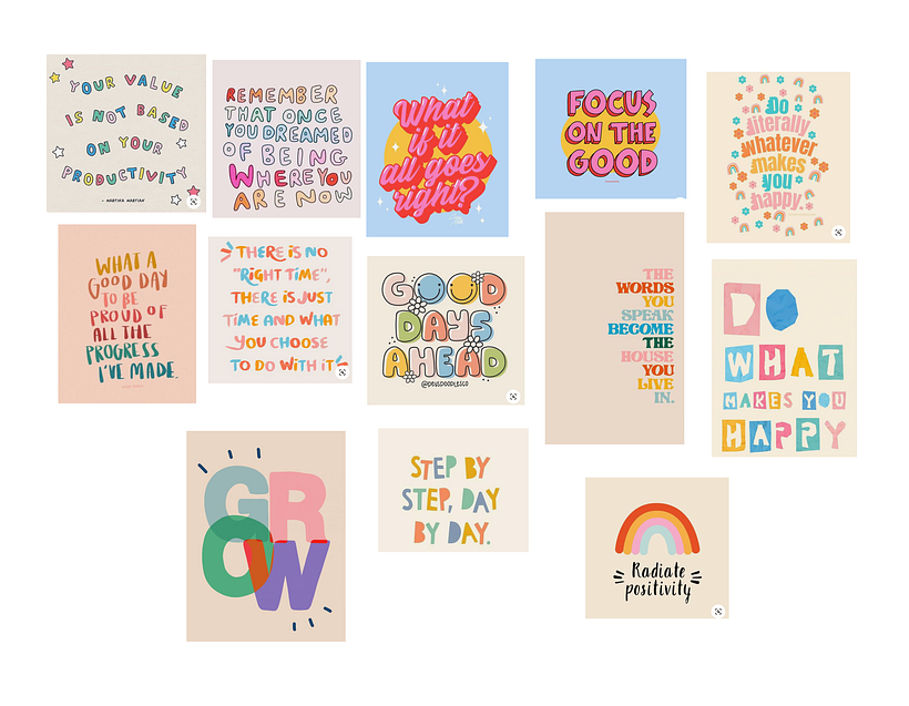 Positive kinetic typography 1