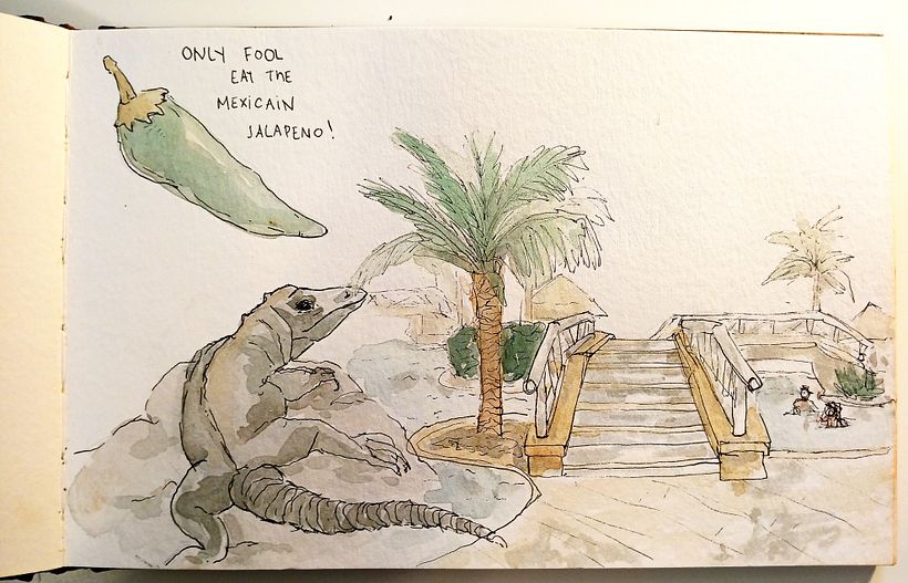Becoming better at urban sketching 1