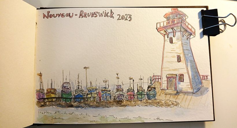 Becoming better at urban sketching 3
