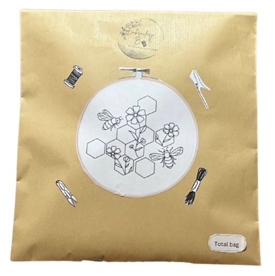 Showing my product embroidery kit  1