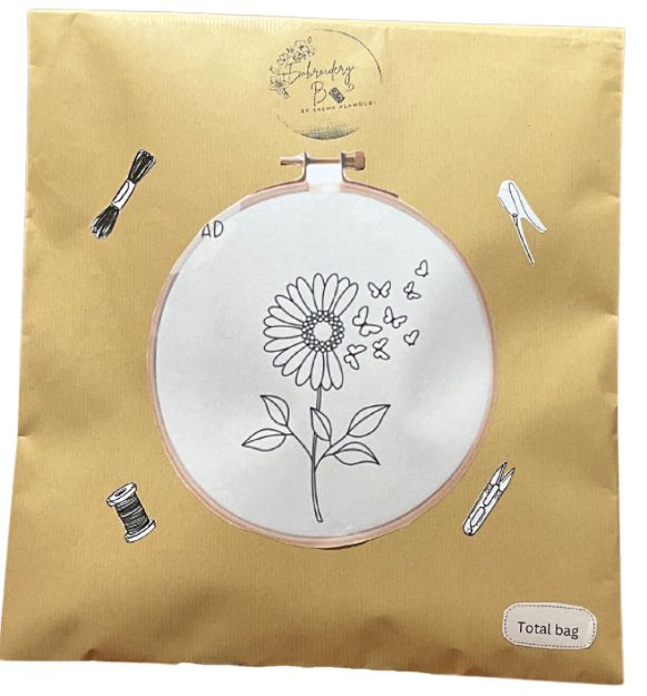 Showing my product embroidery kit  3