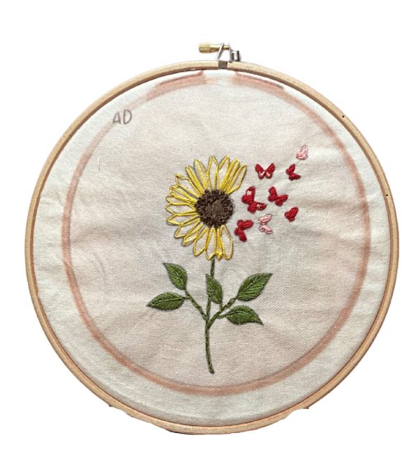 Showing my product embroidery kit  4