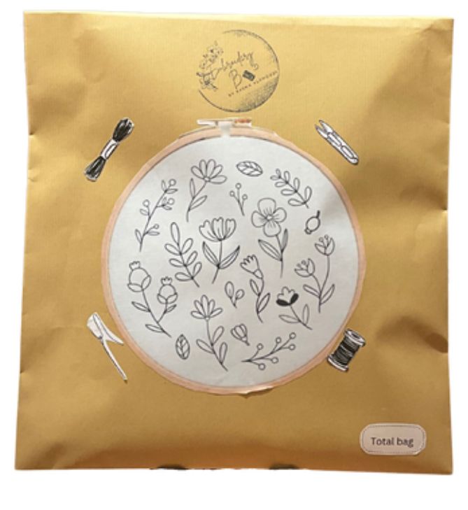 Showing my product embroidery kit  5