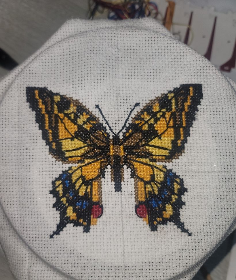 Proyecto final. Punto cruz moderno con efecto fotográfico. 3