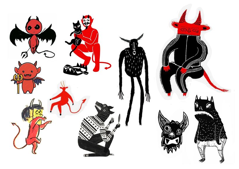 Mały diabełek szuka przyjaciela 1