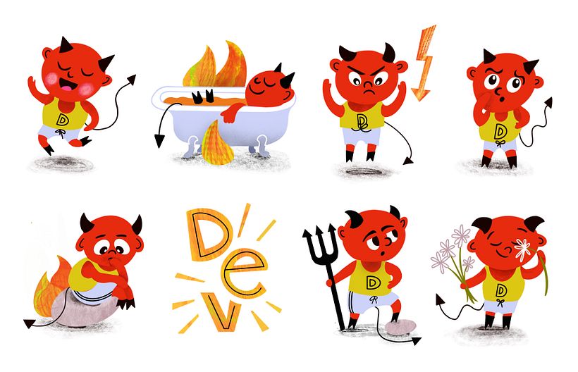 Mały diabełek szuka przyjaciela 1