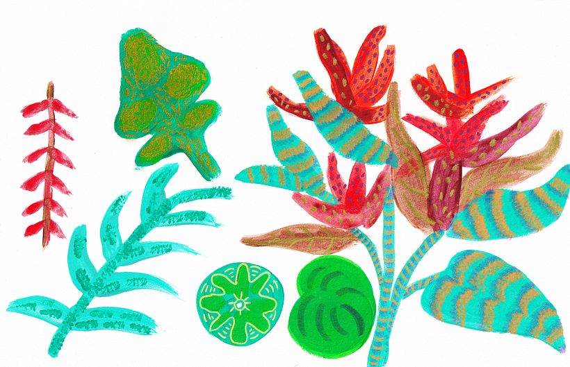 My project for the course: Expressive Mixed-Media Illustration: Find your creative flow 3