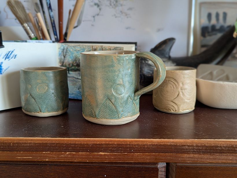 Textured hiking mugs 3