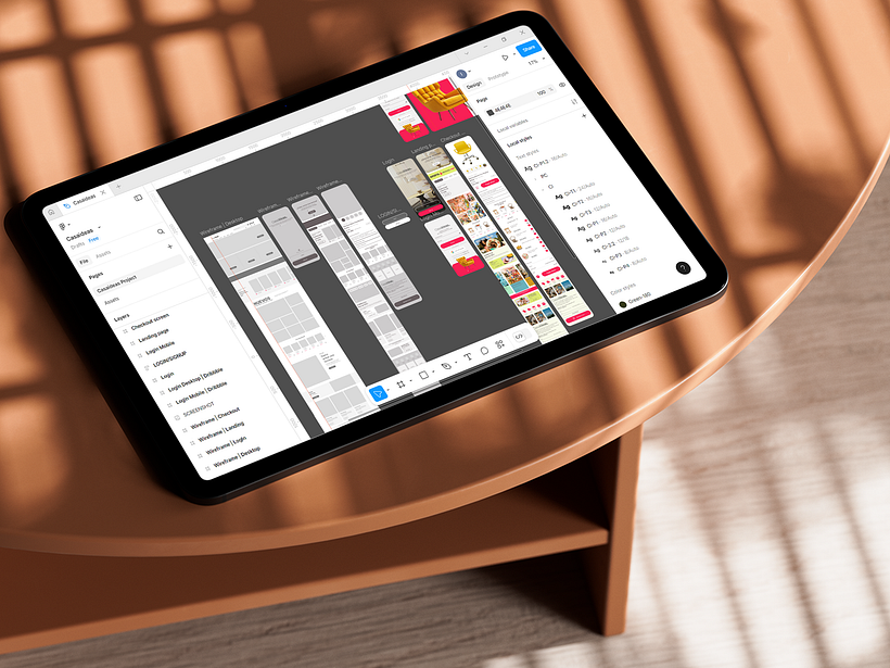 UI Design | Casaideas | Web Page 1