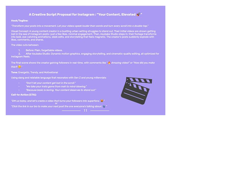 Ad Copywriting for ASUBAKA STUDIO 1