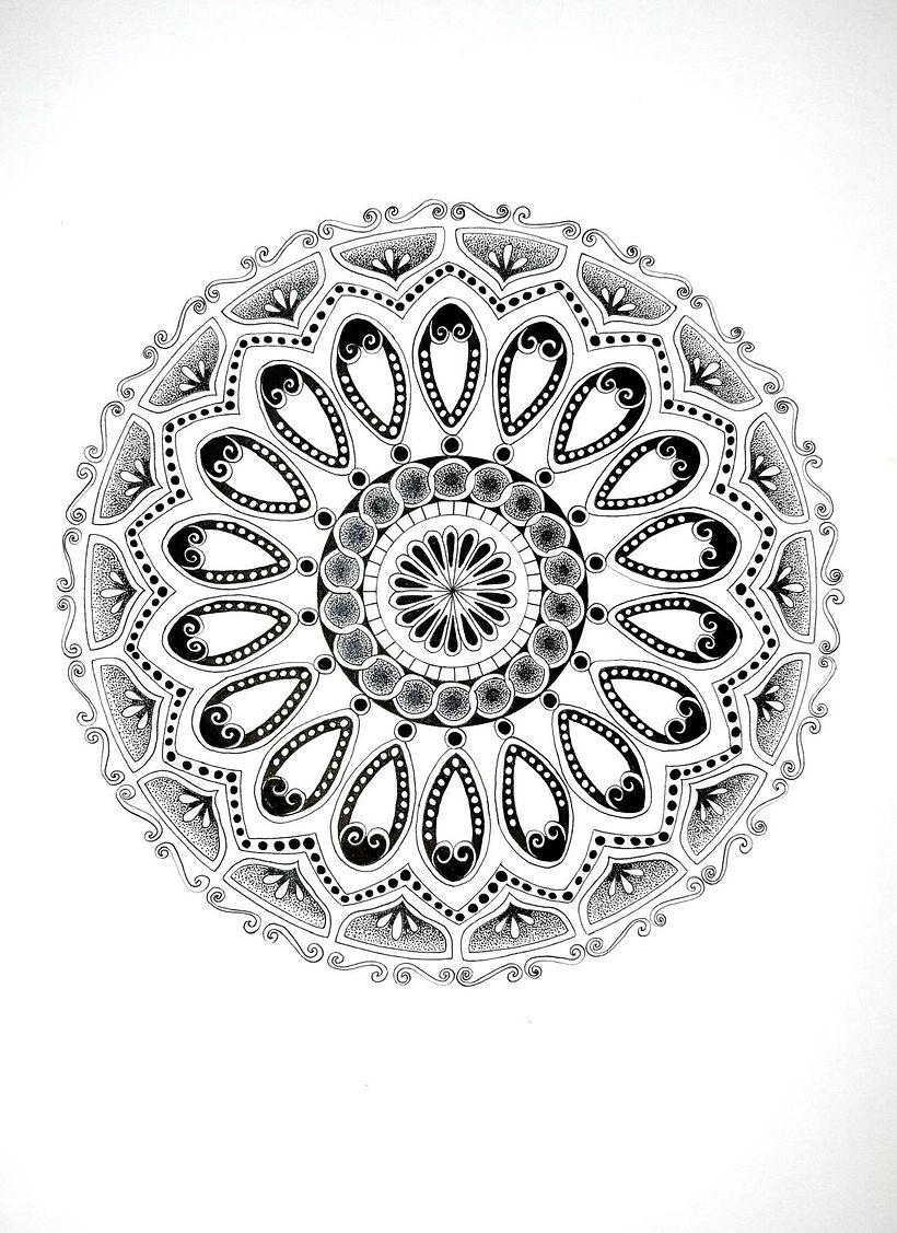 My very first mandala 1