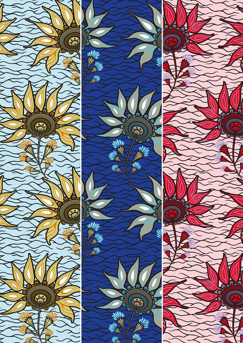 Ilustración, patrones de diseño textil Mitex Holland 7