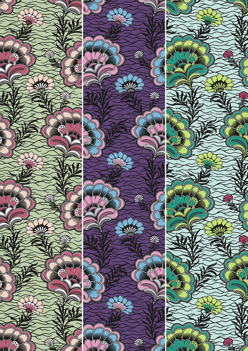 Ilustración, patrones de diseño textil Mitex Holland 9