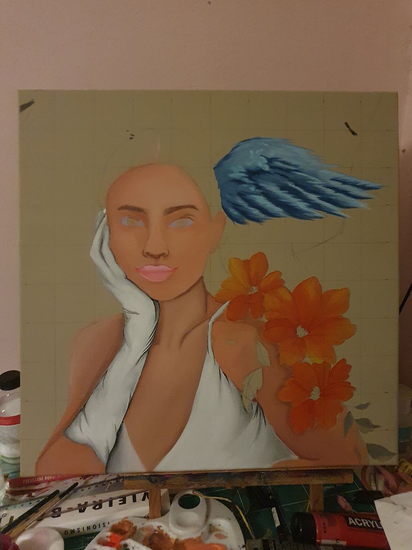 Auto retrato "Annabelle" 1