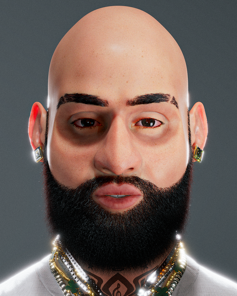 Arcángel - 3D Model 2