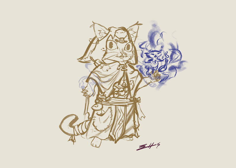 Rawr'Uwu -- D&D Character Commission 2