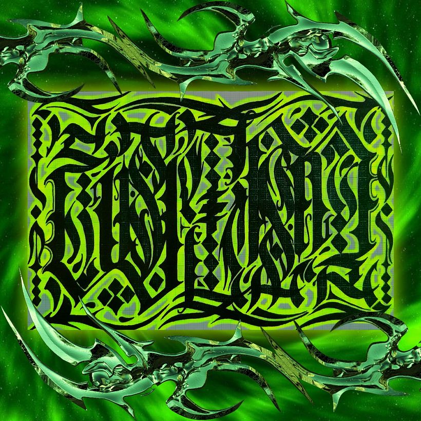 Lettering Circular, Caligrafía Alquimia 1