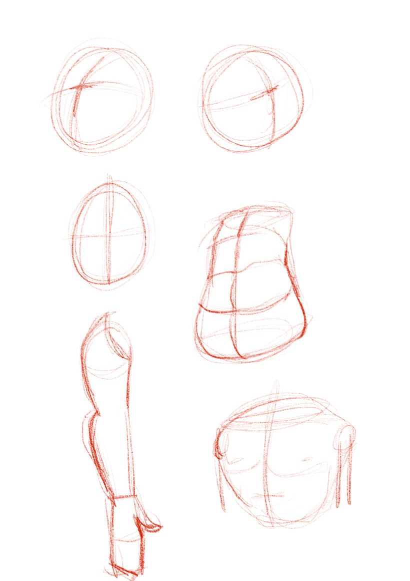 Character design process  1