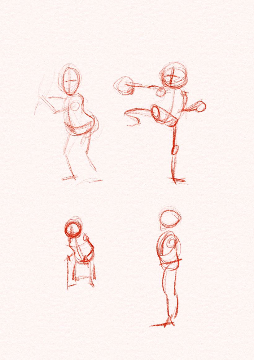 Character design process  3