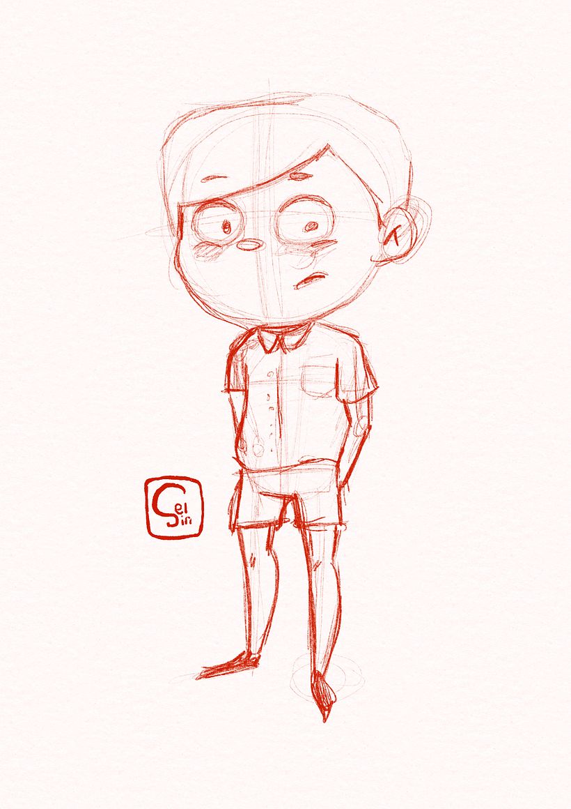 Character design process  3