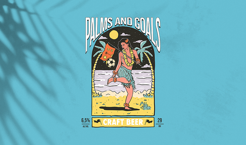 Beer Palms and Goals, project design 3