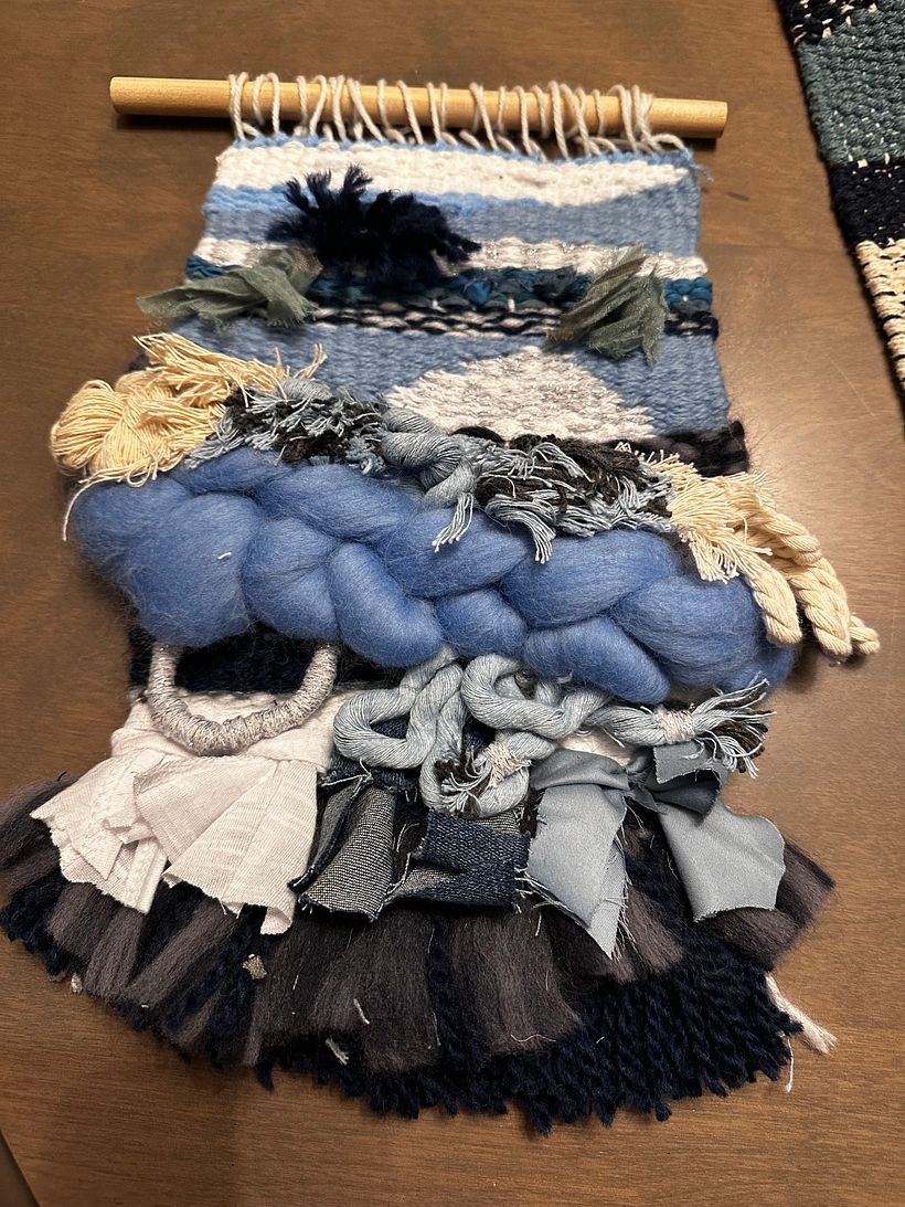My  first weaving project  1