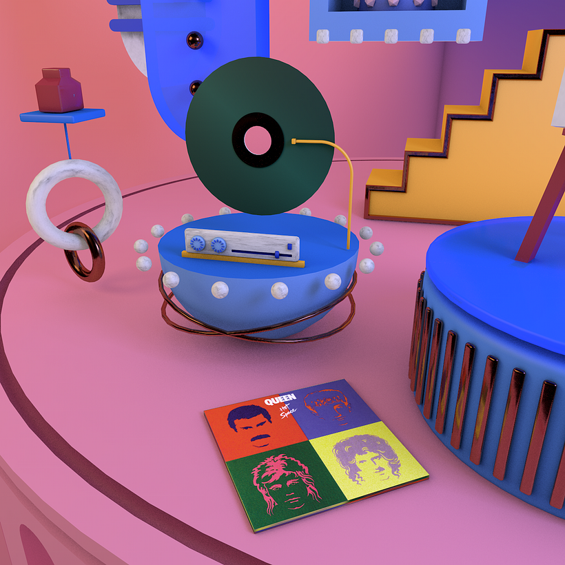 Composición 3D en Cinema 4D 2