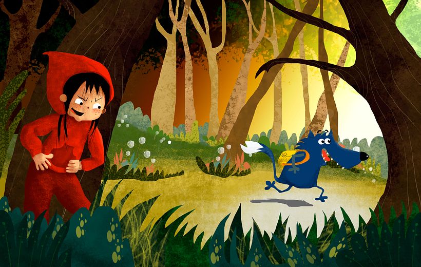 Mi proyecto del curso: Ilustración infantil: composición, color y texturas 1