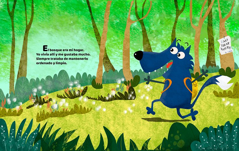 Mi proyecto del curso: Ilustración infantil: composición, color y texturas 4