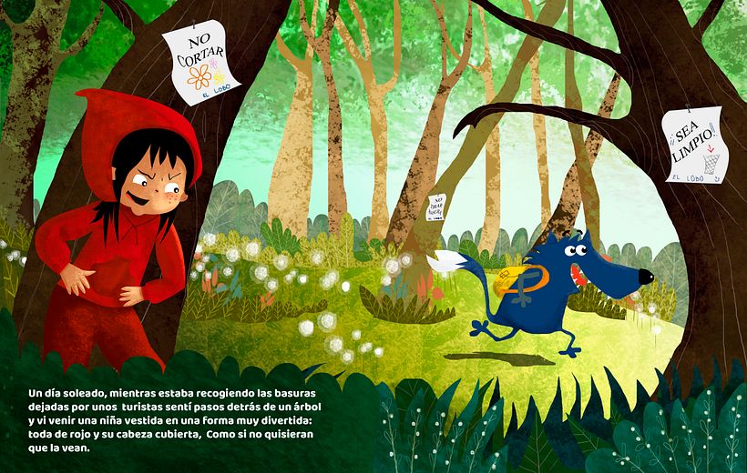 Mi proyecto del curso: Ilustración infantil: composición, color y texturas 5