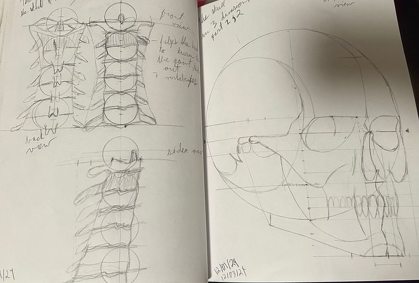All drawings done from this course.  11