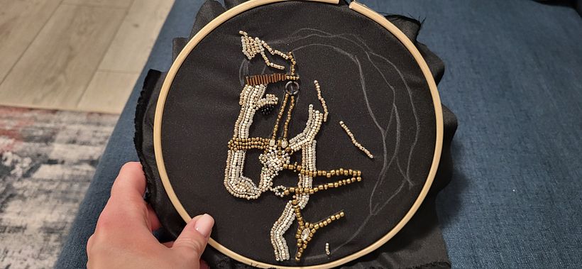 Horse patch embroidery 1