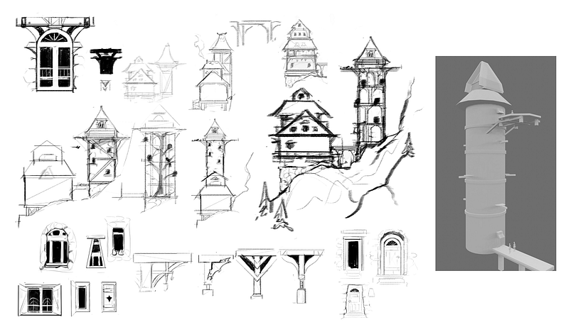 Bird Landing Tower 2