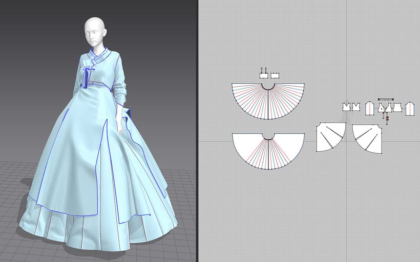 Il mio progetto per 3D digital fashion 1