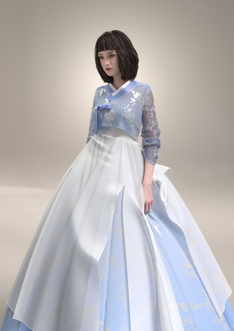 Il mio progetto per 3D digital fashion 3