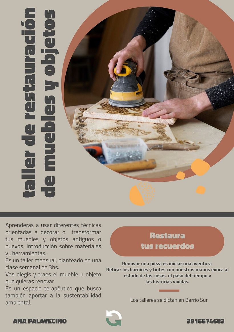 Taller de Restauracion de muebles y objetos 1