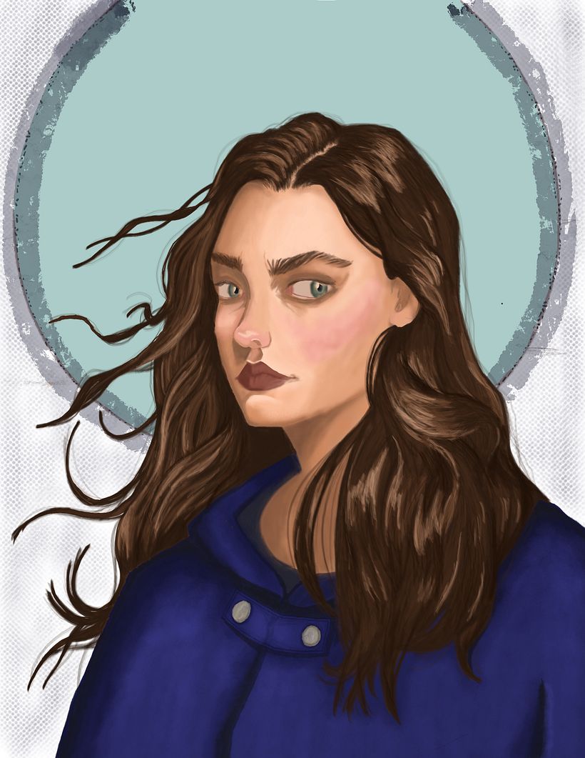 First digital portrait 1