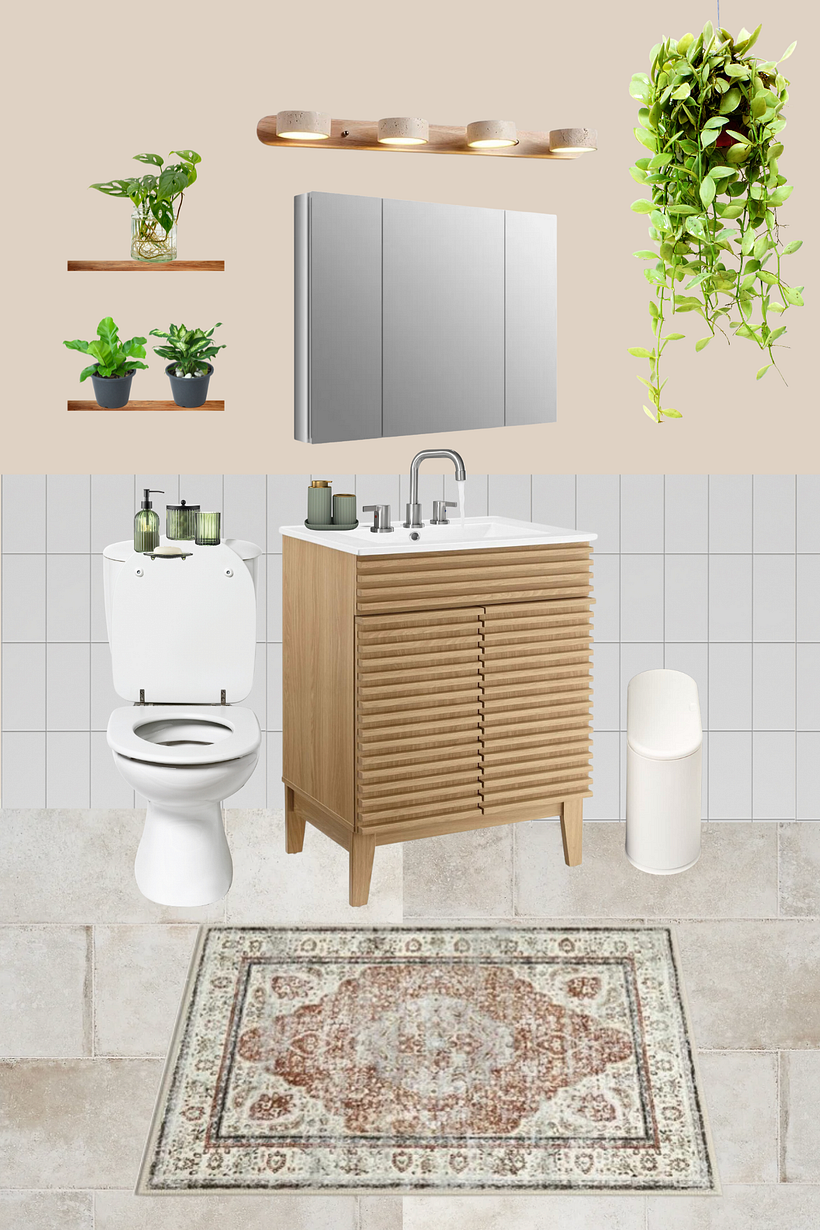 Bathroom for Multifunctional Spaces 2