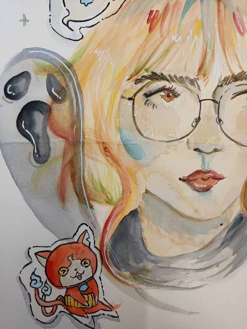 AUTORETRATO EN AQUARELA 4