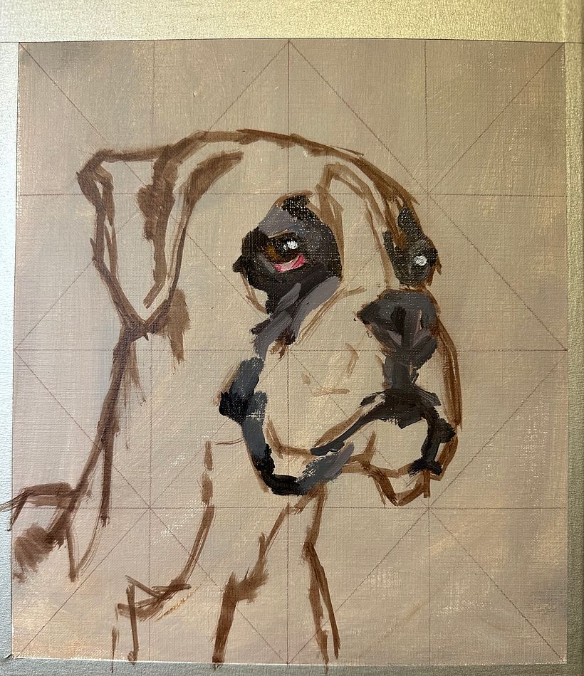 Milie the boxer dog 1