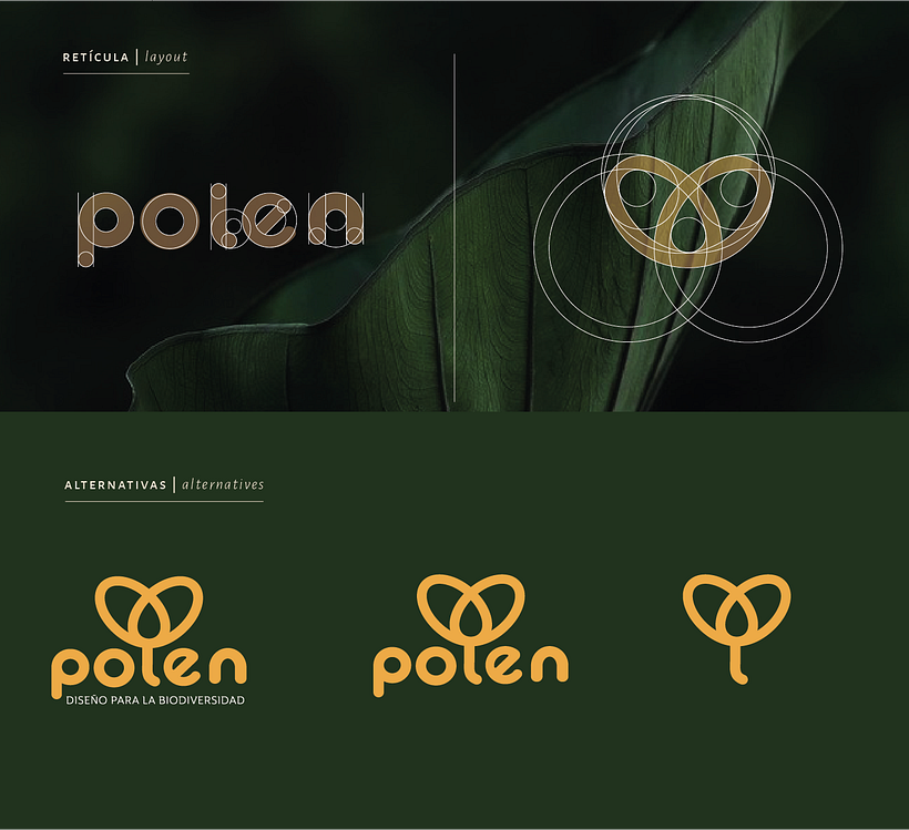 Project Polen | logo design 2