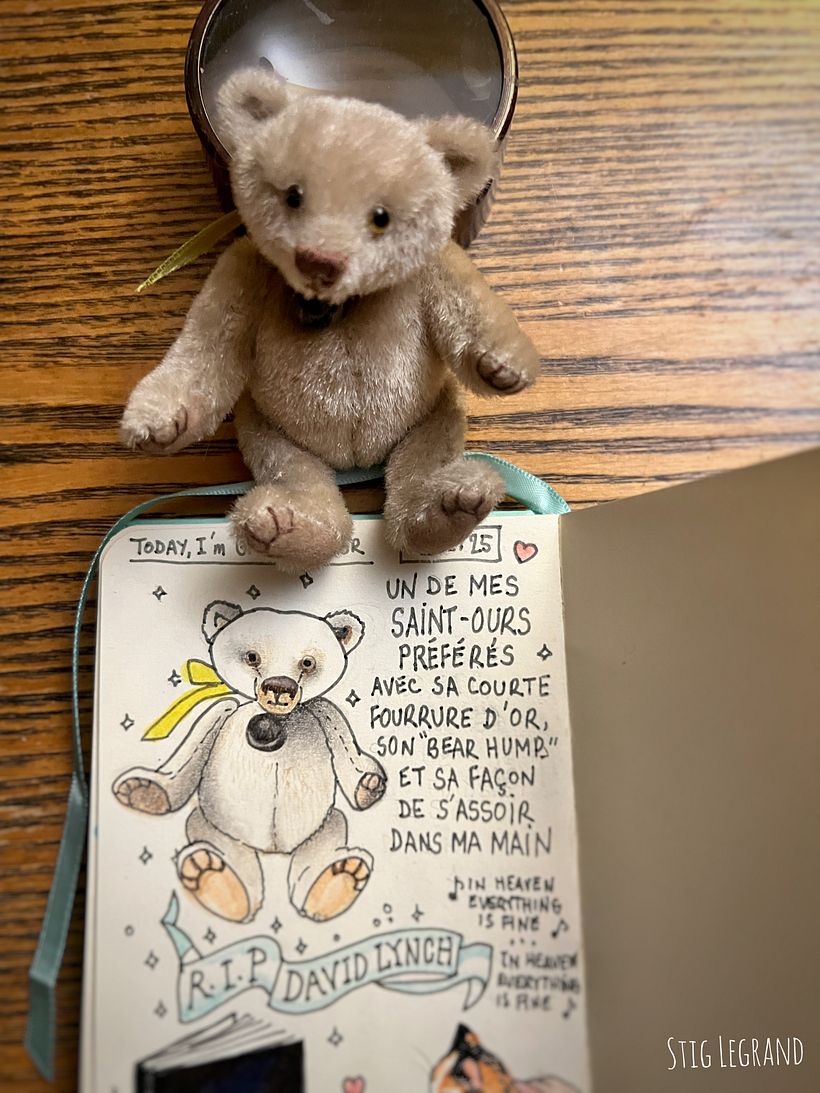 Carnet de gratitude : January 2025 sketchbook 1